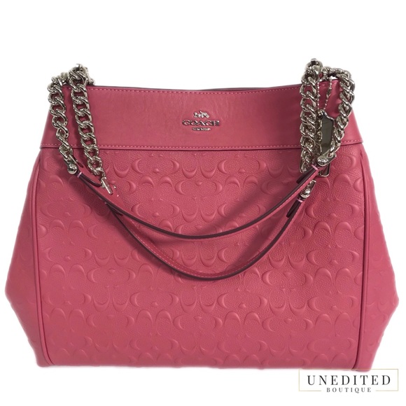 NWT - COACH Lexy Chain Shoulder Bag, Strawberry - Picture 2 of 8